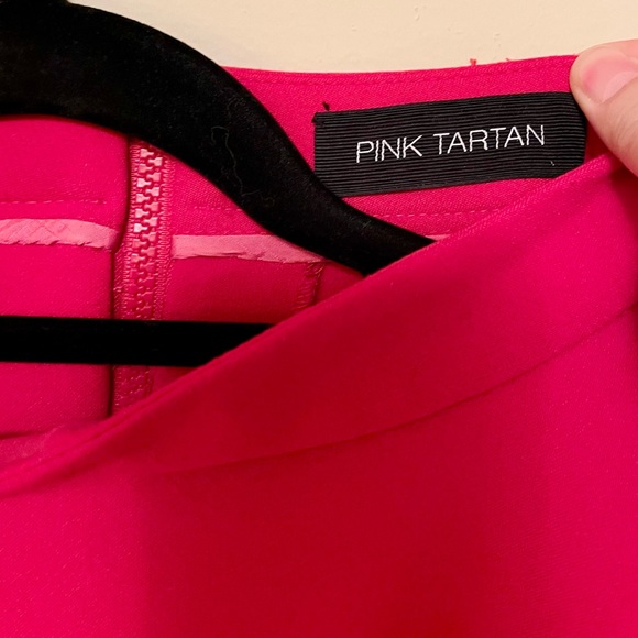 Pink Tartan Cherry Red Top (S) - Picture 5 of 5